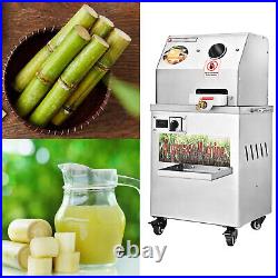 Electric Sugarcane Juicer Grinder Stainless Steel Extractor Squeezer 661lbs/h HQ