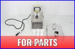 FOR PARTS Silver Stainless Steel Dual Grind 8 Big Bite Meat Grinder 0.5HP
