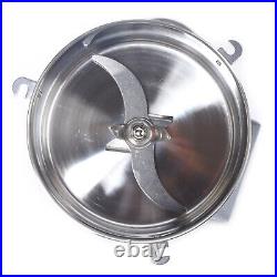 Food Grade 304 Stainless Steel Electric Herbs Grinder Timing Switch Design 110V