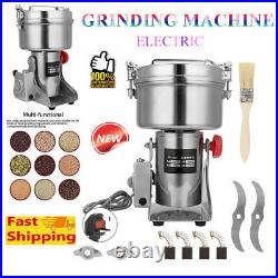 Food Grinder 2000g Grains Spices Hebals Cereals Coffee Dry Mill Grinding Machine