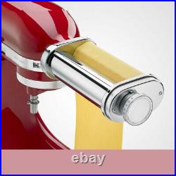 Food Meat Grinder & Pasta Roller Cutter Attachment for KitchenAid Stand Mixer US