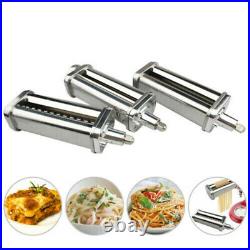 For Kitchenaid Stand Mixer Pasta Roller Cutter Maker Meat Grinder Attachment Set