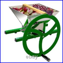 Fruit and Apple Crusher 7L Stainless Steel Manual Juicer Grinder, Fruit Scr Fruit and Apple Crusher 7L Stainless Steel Manual Juicer Grinder, Fruit Scr