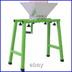 Fruit and Apple Crusher with Flywheel & Stand-7L Stainless Steel Manual Grinder