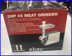 Gander Mountain Guide Series #5 Electric Meat Grinder Model MG-204182.2 HP