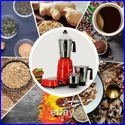 Geepas Wet Dry Mixer Grinder Blender Milling Bean Nut & Masala Indian Spice New