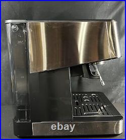 Gevi ECMI0 Espresso Machine with Grinder & Steam Wand Stainless Steel Used