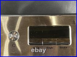 Gevi ECMI0 Espresso Machine with Grinder & Steam Wand Stainless Steel Used