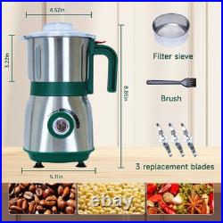 Grain Grinde For Kitchen, Electric Spice Grinders Comes With 3 Removable Stain