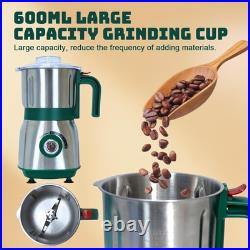 Grain Grinde For Kitchen, Electric Spice Grinders Comes With 3 Removable Stain