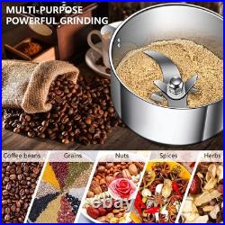 Grain Mill Grinder 750g High Speed Stainless Steel Grinder Cereals Corn Flour