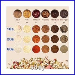 Grain Mill Grinder Electric, 750g Stainless Steel Grain Grinder for Dry Corn Grain Mill Grinder Electric, 750g Stainless Steel Grain Grinder for Dry Corn