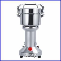Grain Mill Grinder, High Speed Electric Stainless Steel Grinder, 50-300 Mesf