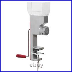 Grain Mill Wheat Flour Grinder, Stainless Steel Metal Burrs (Deluxe Grain Mill)