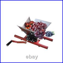 Grape Berry Wine Fruit Manual Crusher Grinder -7 Litre Large Stainless Steel