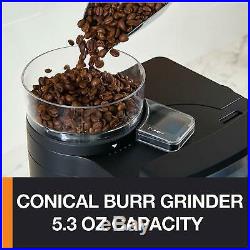 Grind Brew Home Coffee Maker Auto-Start Builtin Burr Grinder 10 Cup Kitchen Pot