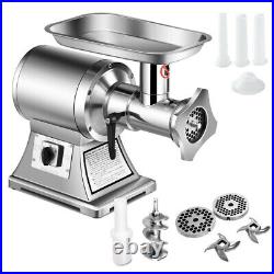 Gymax Commercial Grade Meat Grinder Stainless Steel Heavy Duty 1.5Hp 1100W