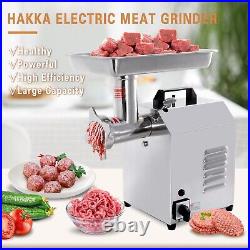 Hakka Meat Grinder 176 lbs/H Food Mincer Electric Sausage Grinding Machine