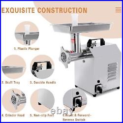 Hakka Meat Grinder 176 lbs/H Food Mincer Electric Sausage Grinding Machine