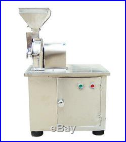 Hammer Universal Mill Pulverizer Chemical Grain Medcine Grinder Machine110V