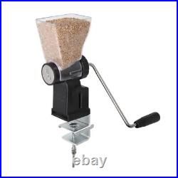 Hand Crank Grain Mill Wheat Flour Grinder, Stainless Steel Metal Burrs The G