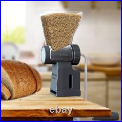 Hand Crank Grain Mill Wheat Flour Grinder, Stainless Steel Metal Burrs The G