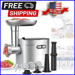 Heavy-Duty 2600W Stainless Steel Electric Meat Grinder with Sausage Stuffer Heavy-Duty 2600W Stainless Steel Electric Meat Grinder with Sausage Stuffer