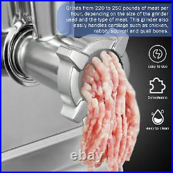 Heavy Duty 3In1 Electric Meat Grinder Sausage Stuffer Filler 3000W Commercial US