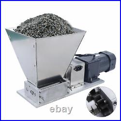 Heavy Duty 60W Stainless Steel Brewing Grain Mill Barley Grinder Multi-function