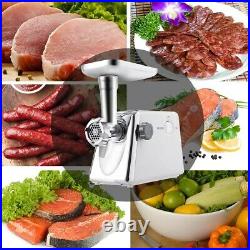 Heavy Duty Electric Meat Grinder Commercial Industrial Stainless Steel 1300 W