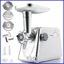 Heavy Duty Electric Meat Grinder Commercial Industrial Stainless Steel 1300 W