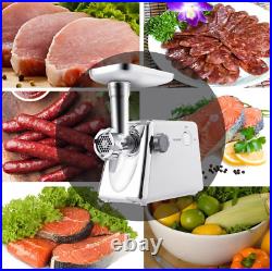 Heavy Duty Electric Meat Grinder Commercial Industrial Stainless Steel Sausage