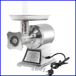 Heavy Duty Electric Meat Grinder Pusher Industrial Commercial Stainless Steel