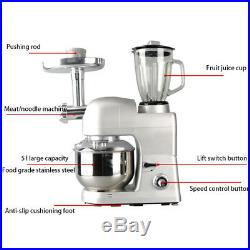 Heavy Duty Stand Mixer 5L 1000W Motor Classic Plus Meat Grinder 110/220V UPS
