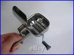 Herb Mill Grinder/Chopper +Lid, Parsley (Weed) Mincer Grater Stainless Steel