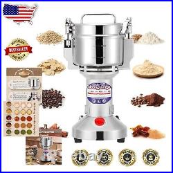 High-Speed 300g Electric Spice & Grain Grinder Safety Design with 1500W Power