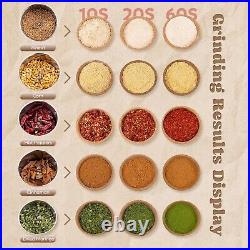 High-Speed 300g Electric Spice & Grain Grinder Safety Design with 1500W Power