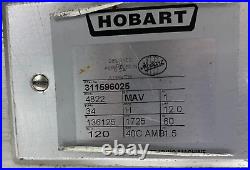 Hobart 2019 4822 Meat Grinder # 22 head with stainless steel feed tray