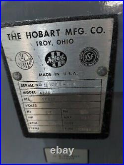 Hobart 4146 Commercial Stainless Steel 5HP Meat Grinder 200V