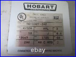 Hobart 4732A Rare Stainless Steel Body Meat Grinder 200-230V 3 Phase