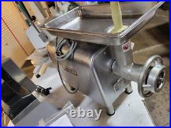 Hobart 4822 Meat Grinder # 22 head with stainless steel feed tray 208v/3 phz/