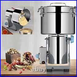 Home/Commercial Herb Grinder Machine Spices Grain Cereal Milling Tool 110V 2000g Home/Commercial Herb Grinder Machine Spices Grain Cereal Milling Tool 110V 2000g