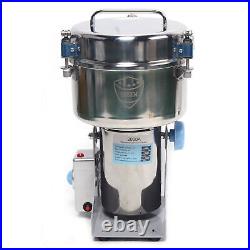 Home/Commercial Herb Grinder Machine Spices Grain Cereal Milling Tool 110V 2000g Home/Commercial Herb Grinder Machine Spices Grain Cereal Milling Tool 110V 2000g