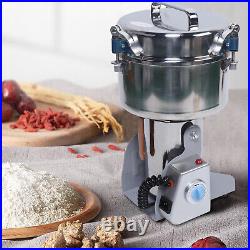 Home/Commercial Herb Grinder Machine Spices Grain Cereal Milling Tool 110V 2000g Home/Commercial Herb Grinder Machine Spices Grain Cereal Milling Tool 110V 2000g