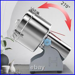 Home/Commercial Herb Grinder Machine Spices Grain Cereal Milling Tool 110V 2000g Home/Commercial Herb Grinder Machine Spices Grain Cereal Milling Tool 110V 2000g