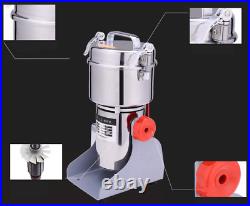 Hot 800g Stainless Steel High-speed Grinder Multifunction Swing Mill Universal