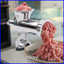 Household Hand Cranked Meat Grinder Stainless Steel For restaurants, kitchens