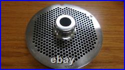 Hubert #56 3/16 Chrome Plated Stainless Steel Grinder Plates