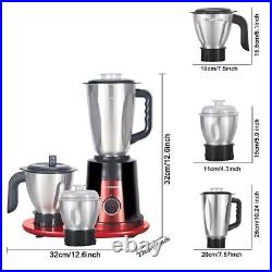 Indian Mixer Grinder, features 800 Watt motor Comes with 3 Stainless Steel Jars