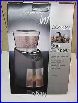 Infinity Burr Grinder Black New Commercial Grade Conical Steel FREE SHIPPING